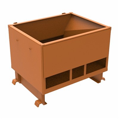 Jedź wózkiem widłowym z regałami